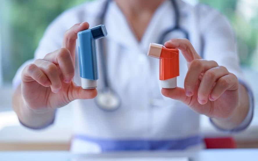 Tratamento e diagnostico da asma 