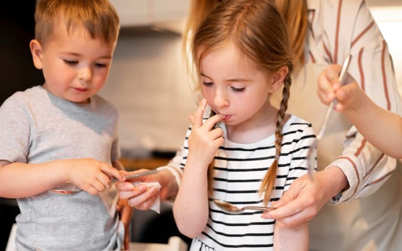 Testes de alergia alimentar para criancas