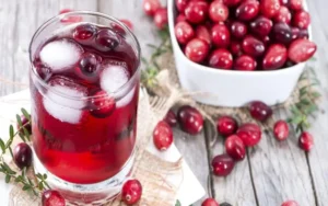 O suco de cranberry é bom para os rins