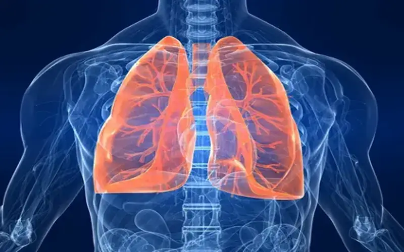 Quais são os sintomas de problemas pulmonares
